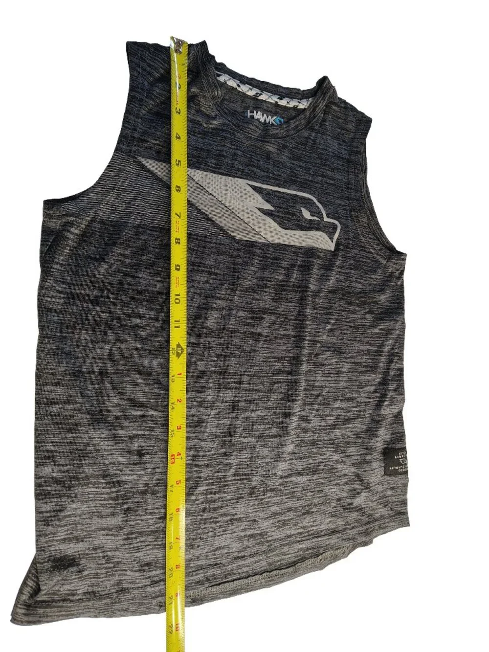 Boy's Medium Static Gray Polyester Tony Hawk Branded Tank Top
